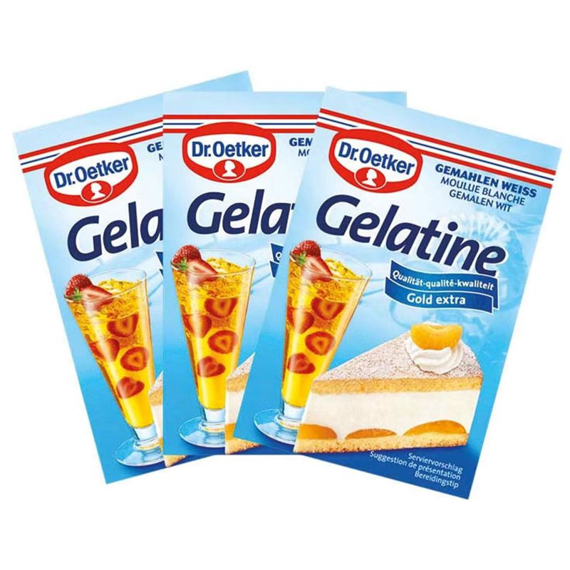 Dr. Oetker Gelatine gemahlen 3er