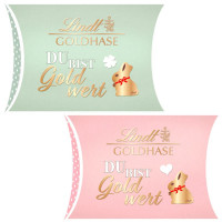 Lindt Du bist Gold wert Kissenpackung 43 g