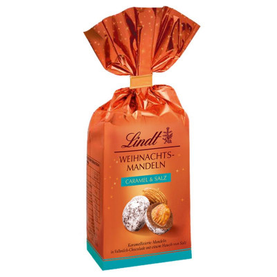 Lindt Weihnachts-Mandeln Caramel & Salz 100g