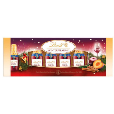 Lindt Winterpflaume Alkohol Fläschchen 131g