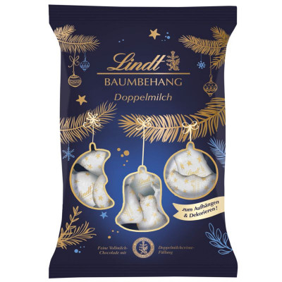 Lindt Baumbehang Doppelmilch mit Bändchen 200g