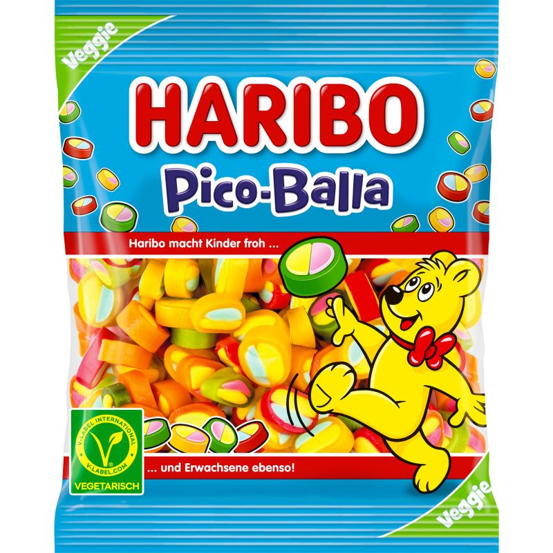Haribo Pico Balla Fruchtgummi Mix 160 g Beutel