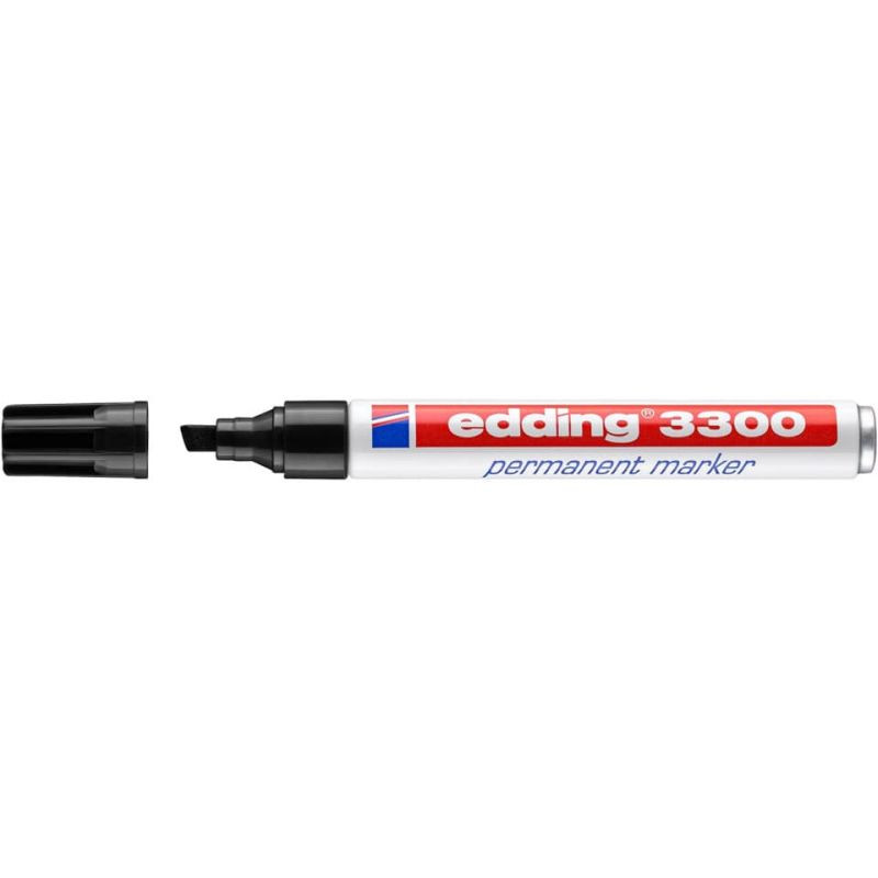 Preview: Edding 3300 Permanentmarker 1-5mm schwarz