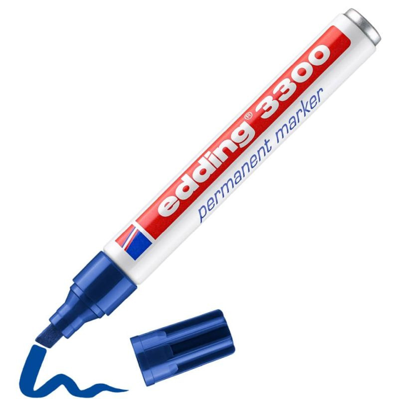 Preview: Edding 3300 Permanentmarker 1-5mm blau