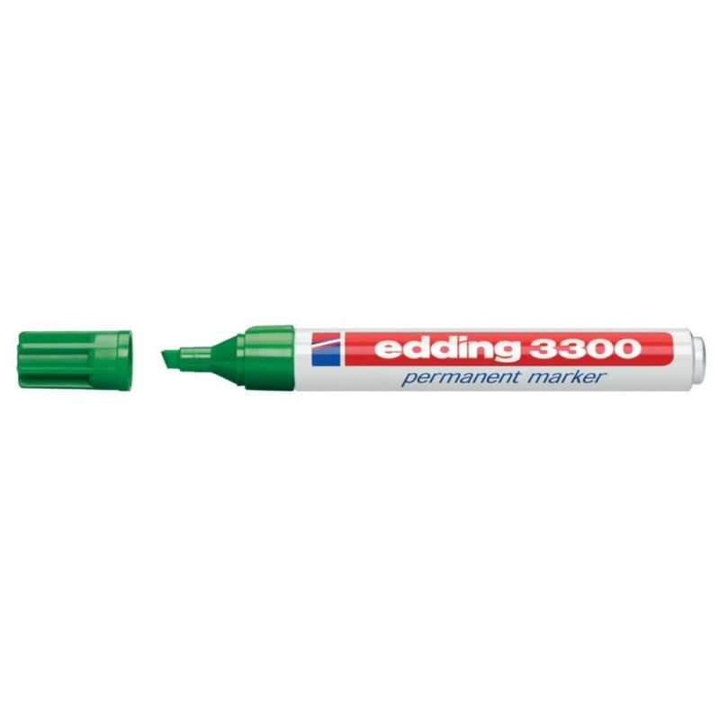Preview: Edding 3300 Permanentmarker 1-5mm grün
