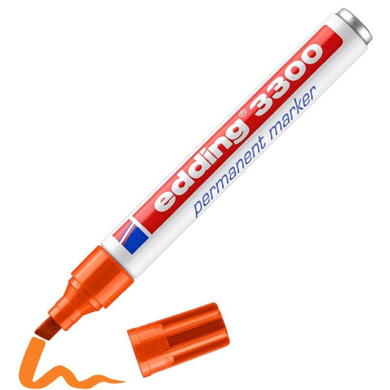 Preview: Edding 3300 Permanentmarker 1-5mm orange