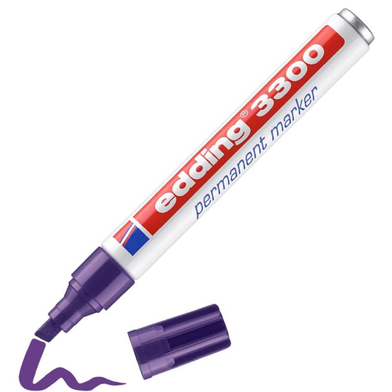 Preview: Edding 3300 Permanentmarker 1-5mm violett