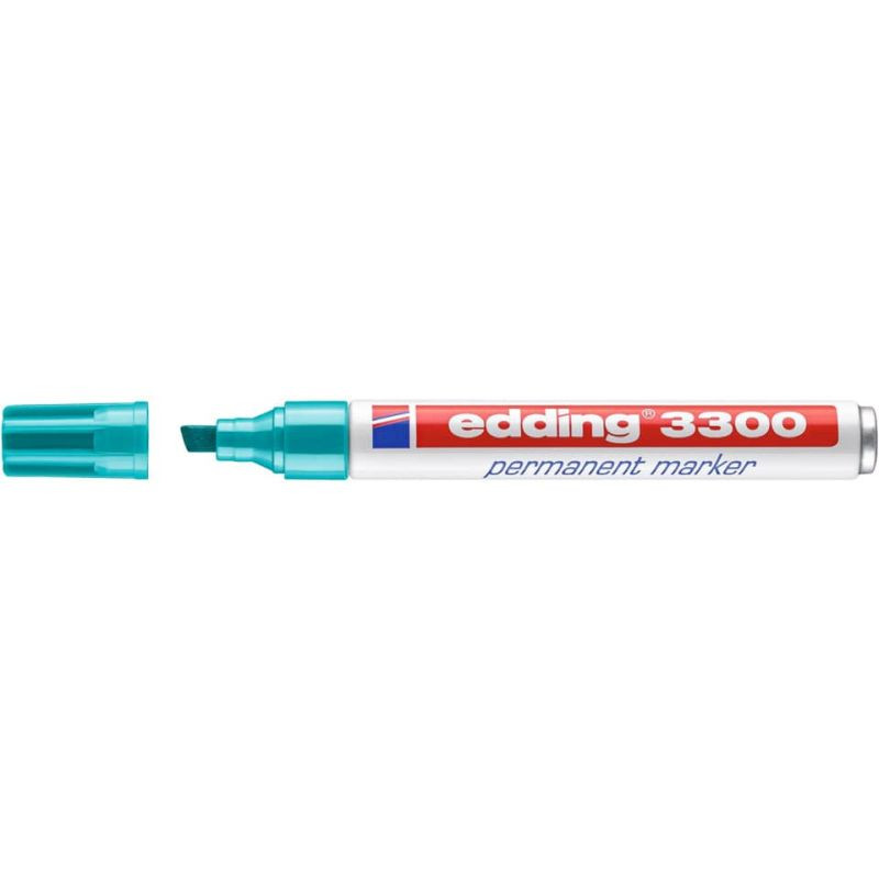 Preview: Edding 3300 Permanentmarker 1-5mm türkis