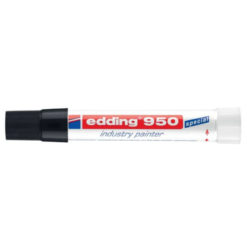 Edding 950 Industriemarker Permanentmarker 10mm schwarz