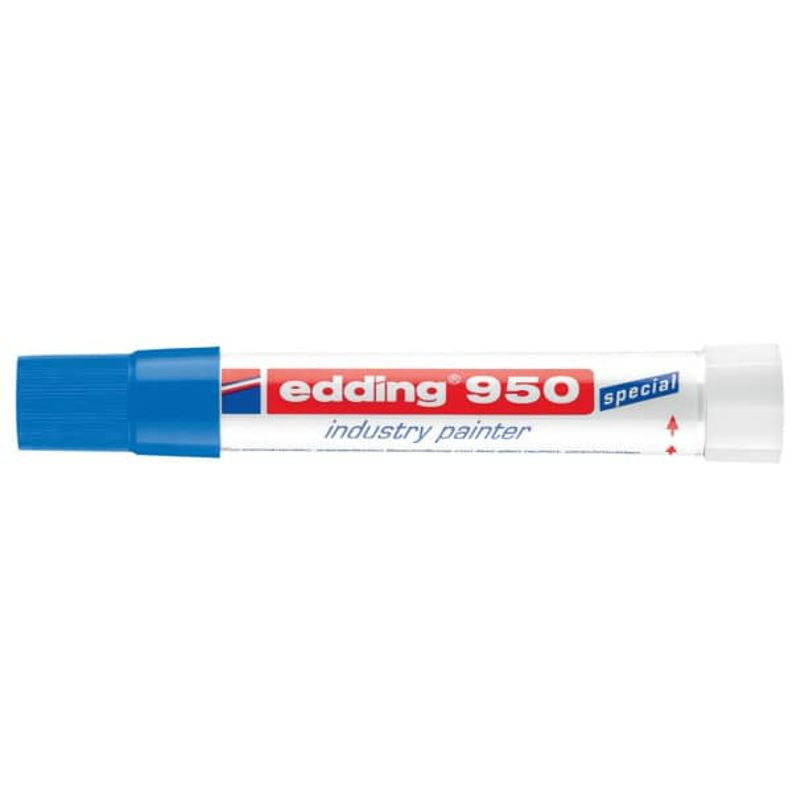 Edding 950 Industriemarker Permanentmarker 10mm blau