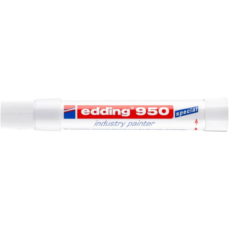 Edding 950 Industriemarker Permanentmarker 10mm weiß