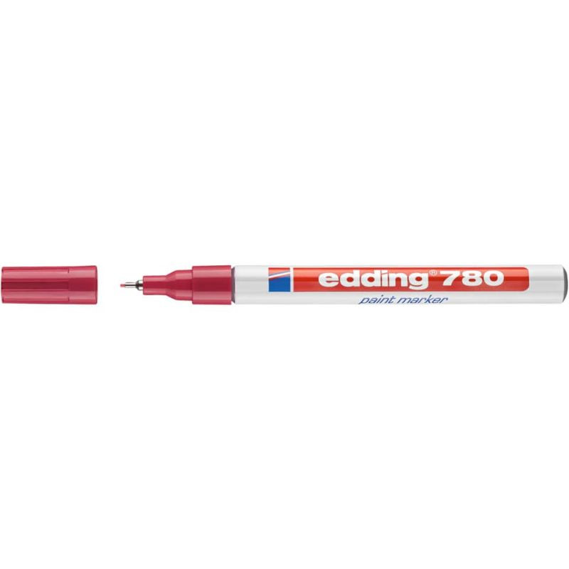 Preview: Edding 780 Lackmarker 0,8mm rot