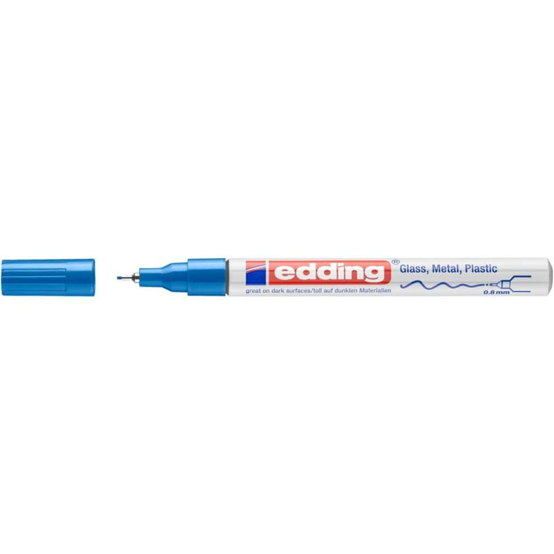 Preview: Edding 780 Lackmarker 0,8mm blau