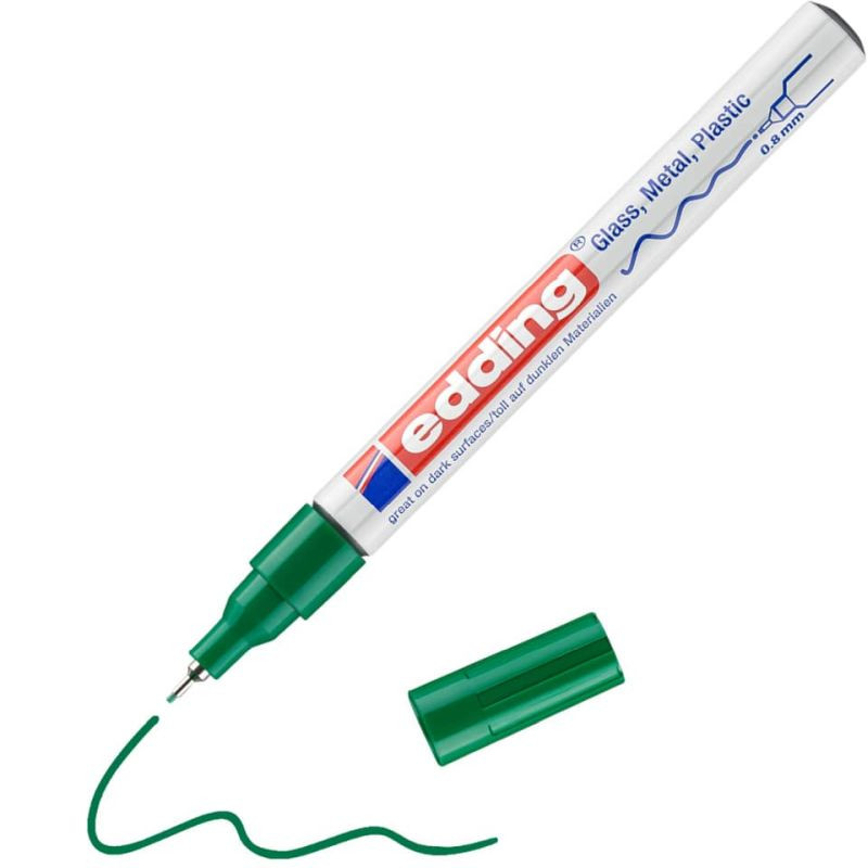 Preview: Edding 780 Lackmarker 0,8mm grün