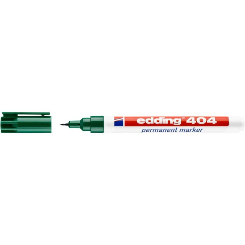 Preview: Edding 404 Permanentmarker 0,75mm grün