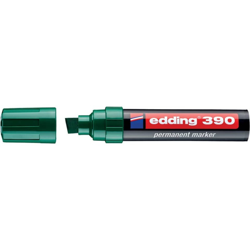 Preview: Edding 390 Permanentmarker 4-12mm grün
