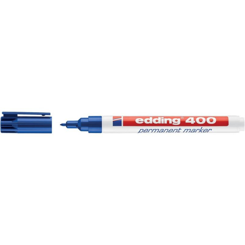 Preview: Edding 400 Permanentmarker 1mm blau