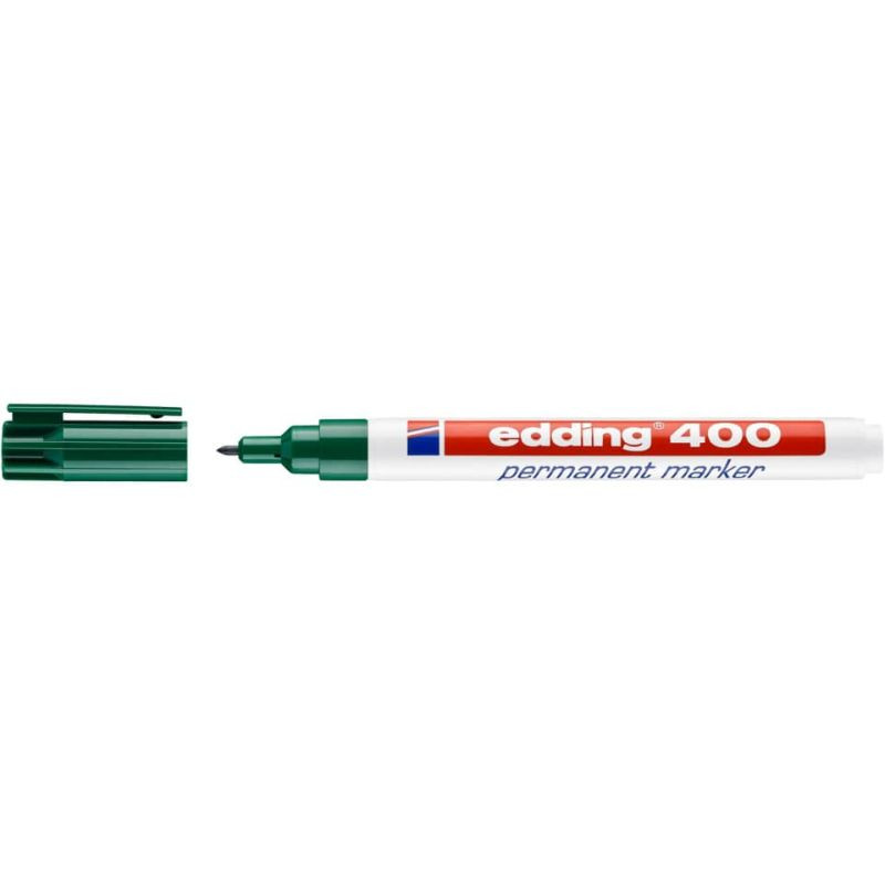 Preview: Edding 400 Permanentmarker 1mm grün