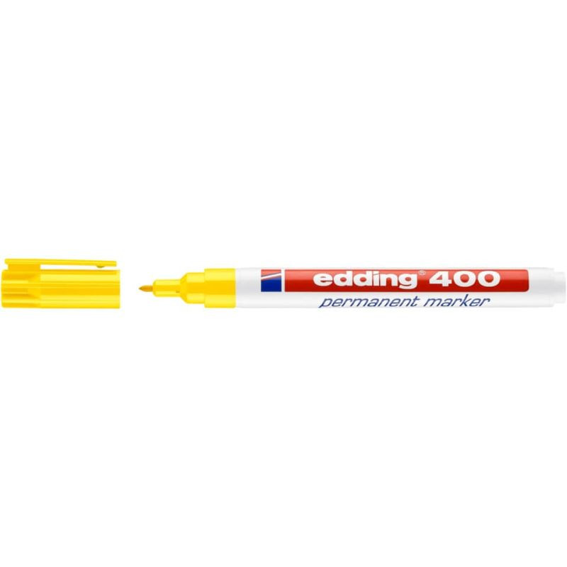 Preview: Edding 400 Permanentmarker 1mm gelb