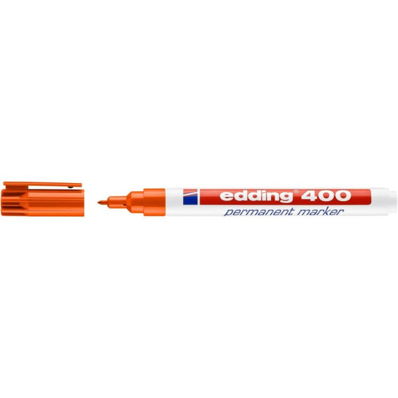 Preview: Edding 400 Permanentmarker 1mm orange