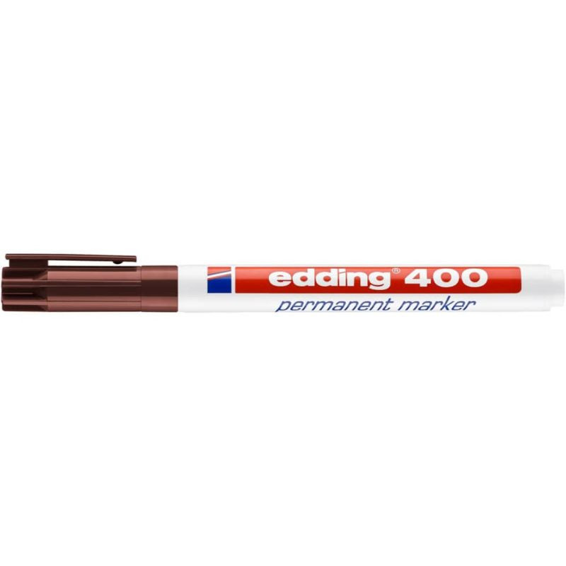 Edding 400 Permanentmarker 1mm braun
