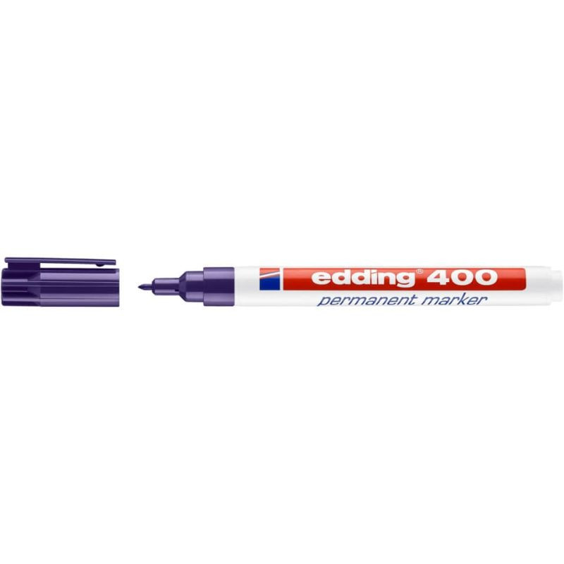 Preview: Edding 400 Permanentmarker 1mm violett
