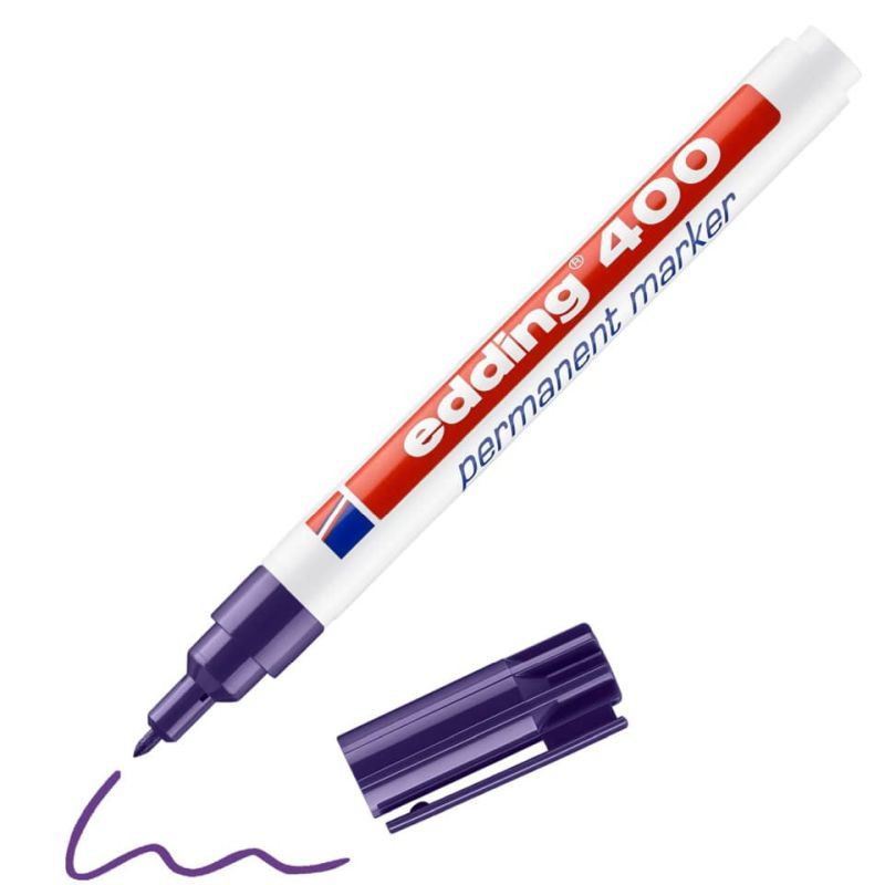 Preview: Edding 400 Permanentmarker 1mm violett