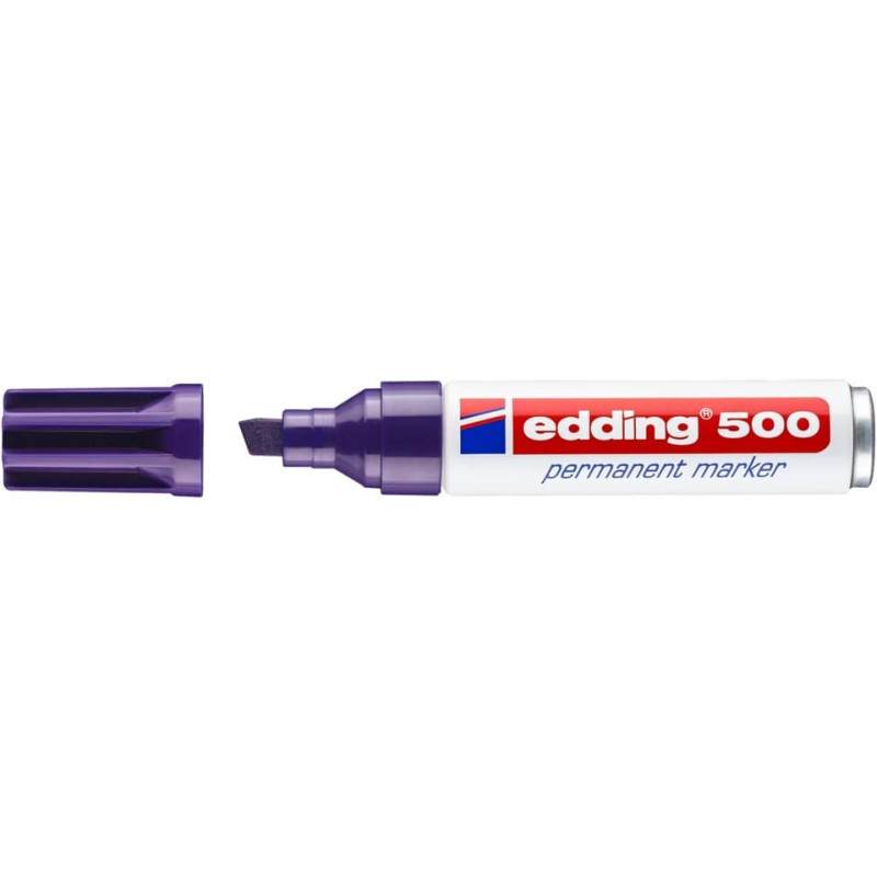 Preview: Edding 500 Permanentmarker 2,0-7,0mm violett