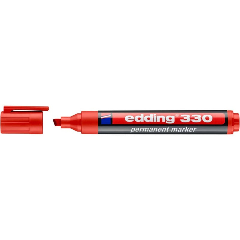 Preview: Edding 330 Permanentmarker 1-5mm rot