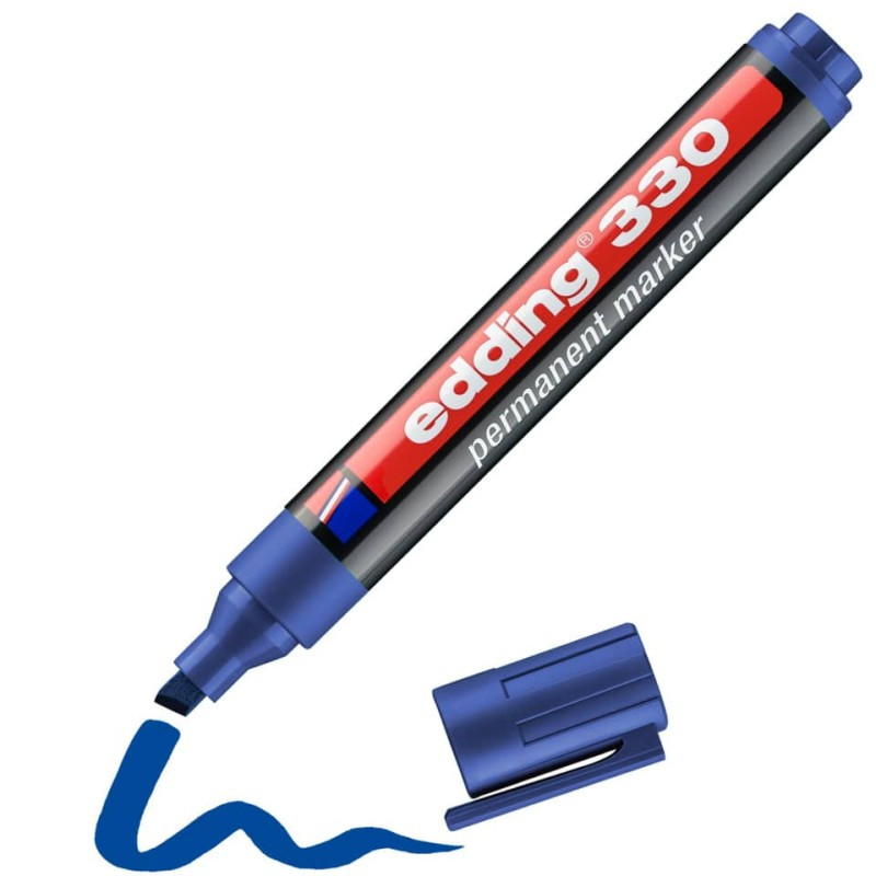 Preview: Edding 330 Permanentmarker 1-5mm blau