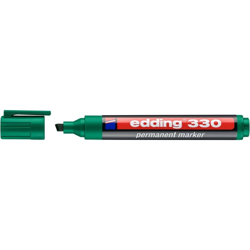 Preview: Edding 330 Permanentmarker 1-5mm grün