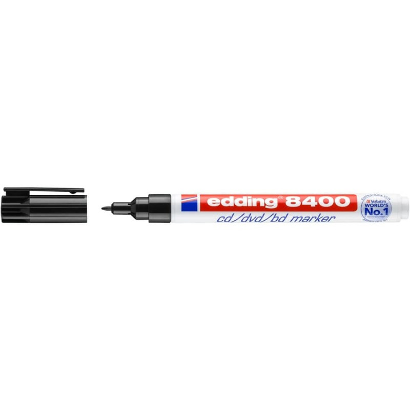 Preview: Edding 8400 CD-Marker permanent 0,5-1mm schwarz