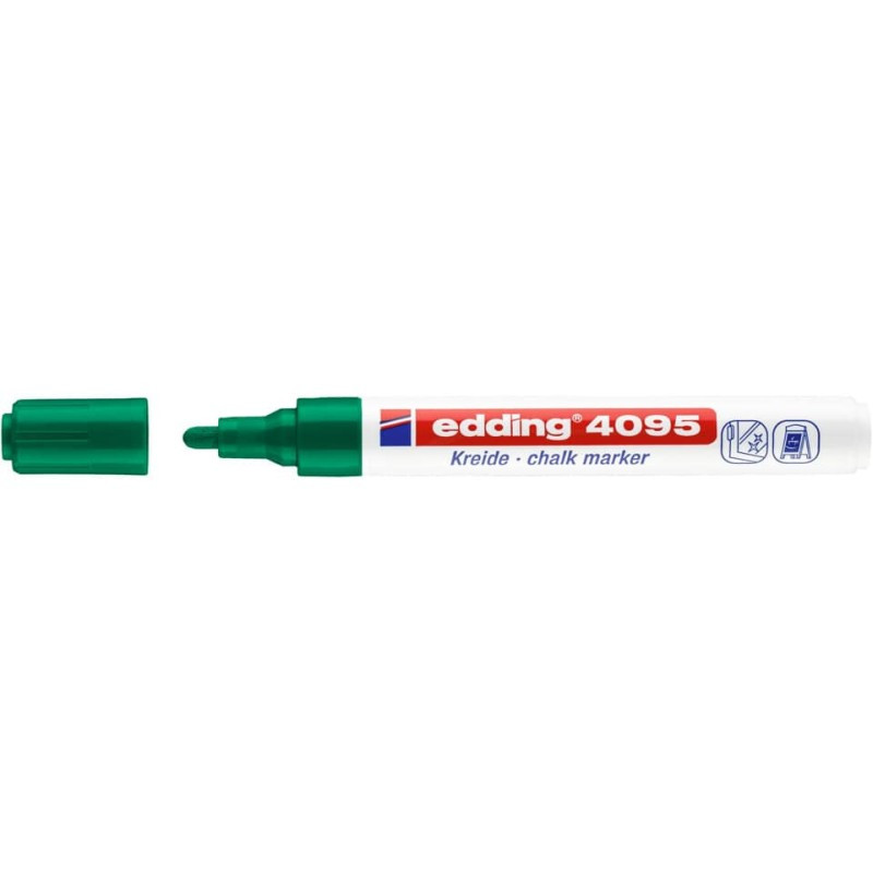 Preview: Edding 4095 Kreidemarker 2,0-3,0mm grün