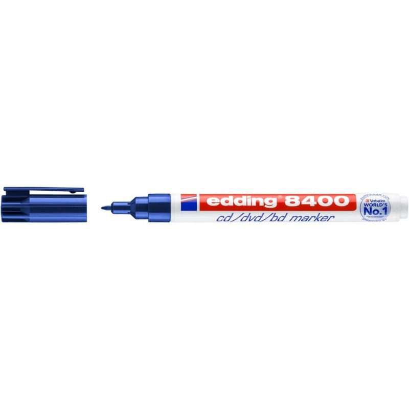 Preview: Edding 8400 CD-Marker permanent 0,5-1mm blau