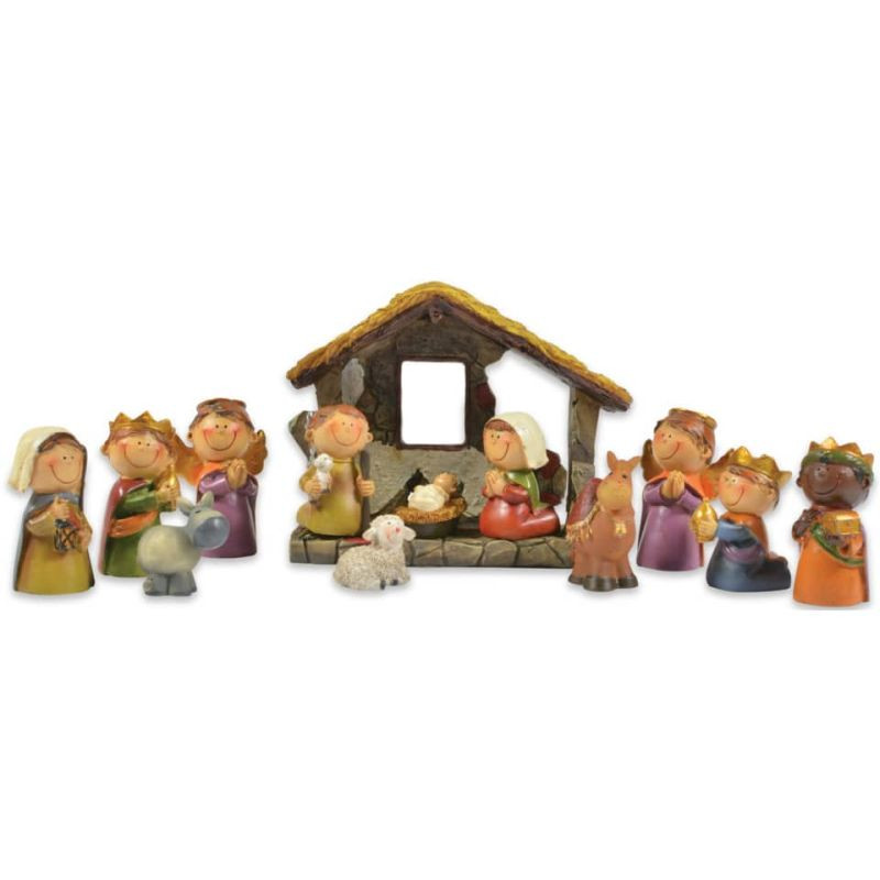 Krippe kindlich 12 teilig