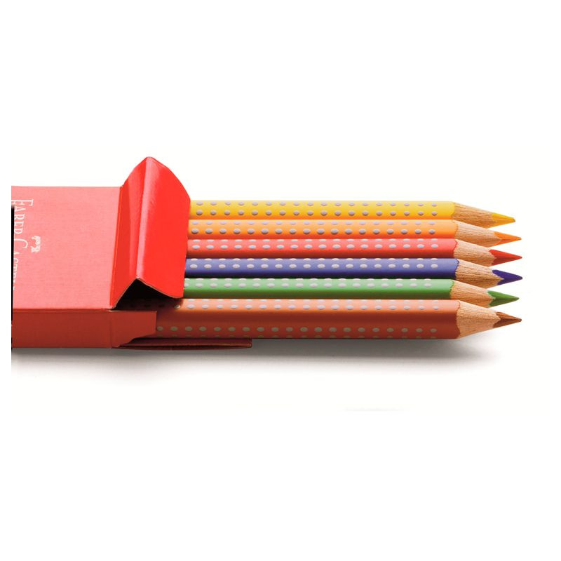 Preview: Faber Castell Buntstifte Jumbo Grip 6er Etui