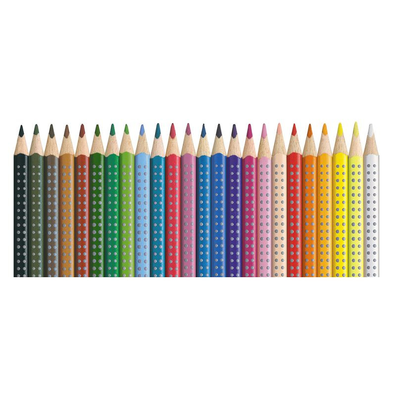 Preview: Faber Castell Buntstifte Colour Grip 24er Etui