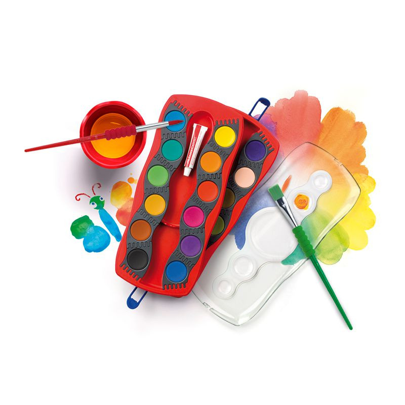 Preview: Faber Castell Deckfarben Connector 24er Etui