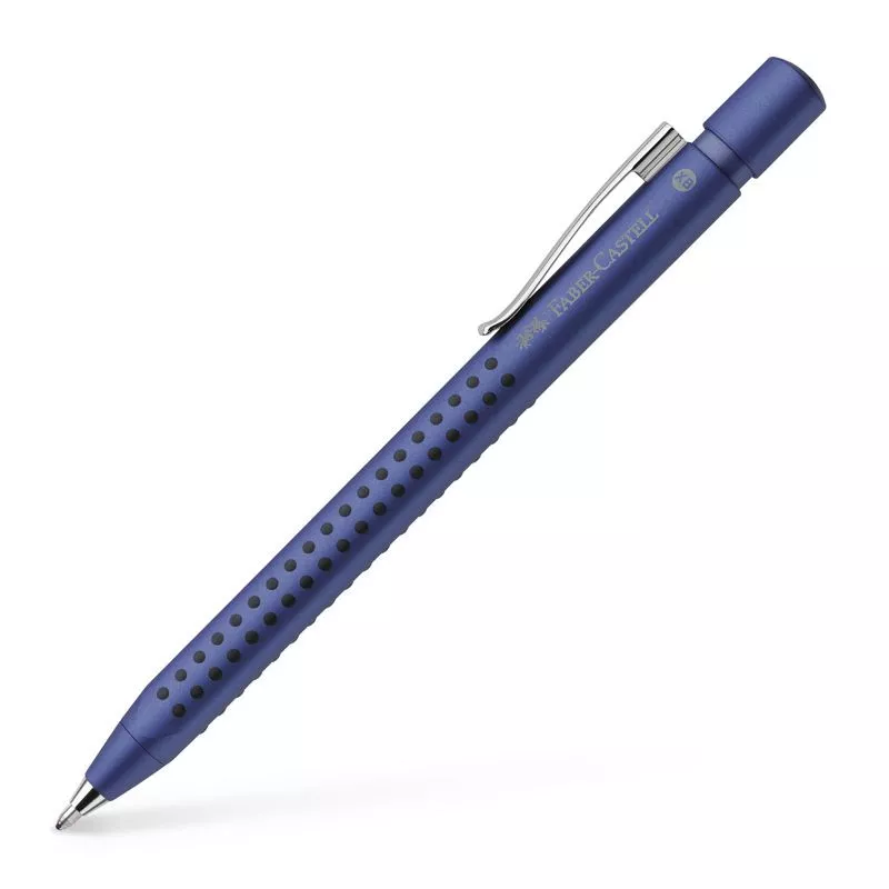 Faber-Castell Kugelschreiber Grip 2011 XB blau metallic