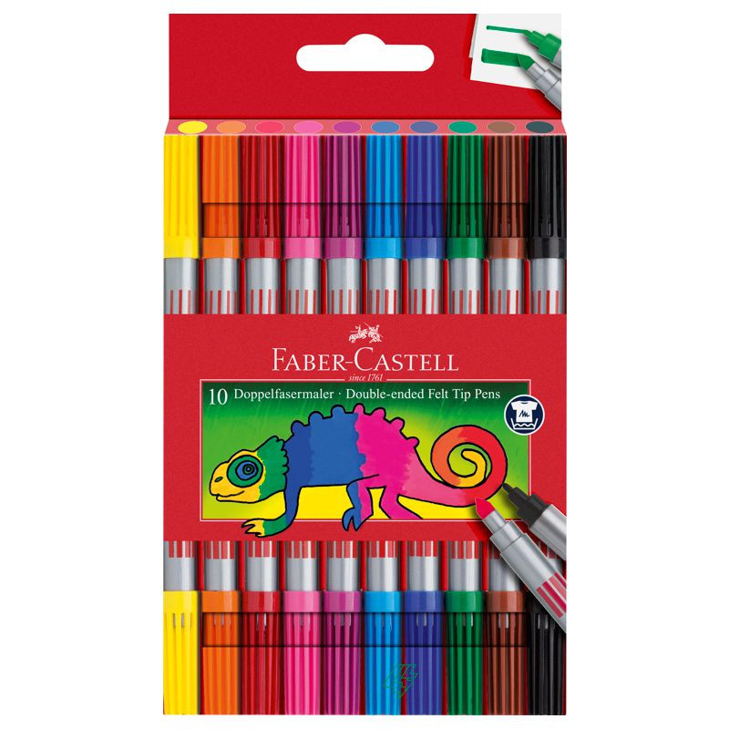 Faber-Castell Doppelfasermaler 10er Etui