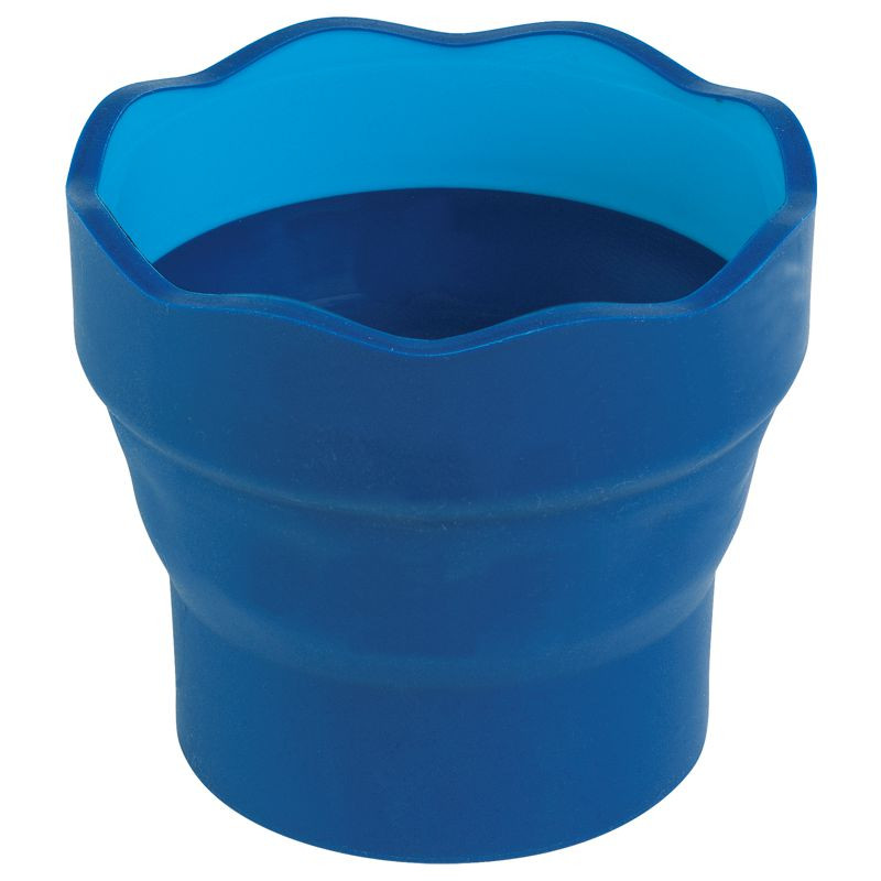 Faber-Castell Wasserbecher Clic&Go blau