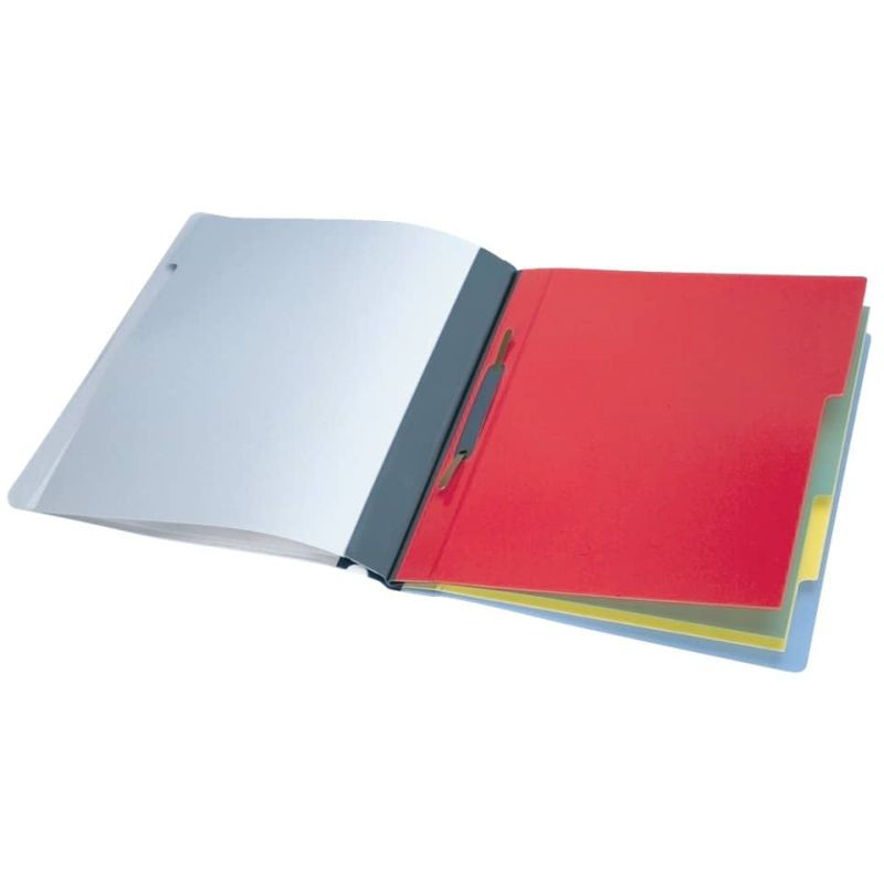 Preview: Durable Schnellhefter DIVISOFLEX® A4 Plas 5-tlg blau