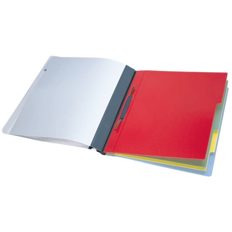 Preview: Durable Schnellhefter DIVISOFLEX® A4 Plas 5-tlg blau