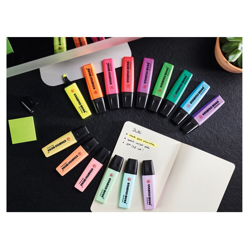 Preview: Textmarker - STABILO BOSS ORIGINAL - Einzelstift - rot