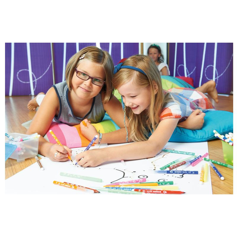 Filzstift - STABILO Trio A-Z - 12er Pack - mit 12 verschiedenen Farben