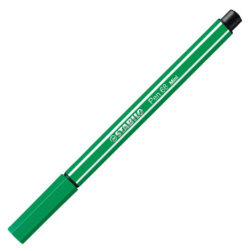 Premium-Filzstift - STABILO Pen 68 Mini - 12er Pack - mit 12 verschiedenen Farben