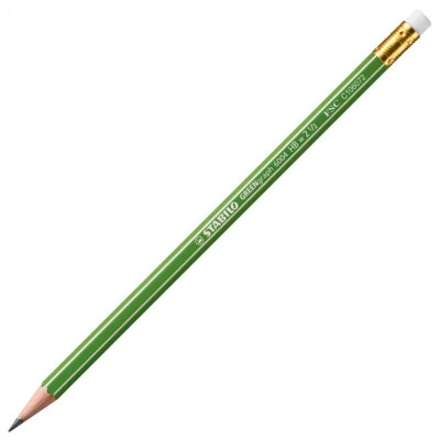 STABILO GREENgraph Bleistift mit Radierer