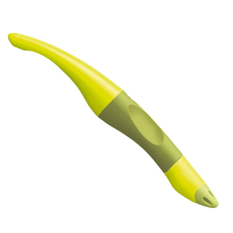 Preview: Ergonomischer Tintenroller für Linkshänder - STABILO EASYoriginal in limone/grün - Einzelstift - Schreibfarbe blau (löschbar) - inklusive Patrone