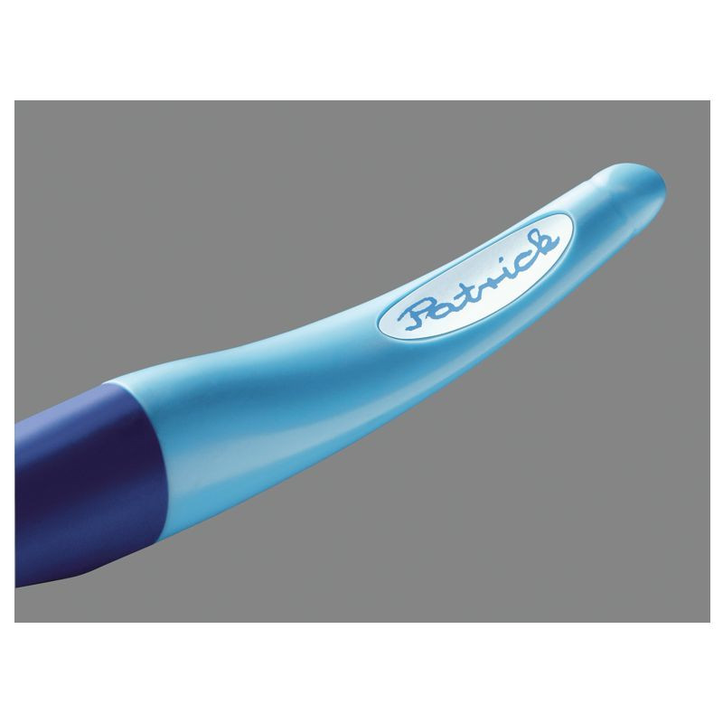 Ergonomischer Tintenroller für Rechtshänder - STABILO EASYoriginal in pink hell/dunkel - Einzelstift - Schreibfarbe blau (löschbar) - inklusive Patrone
