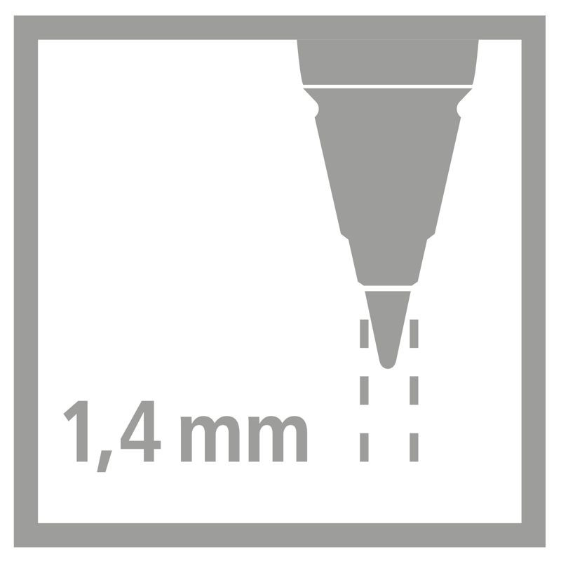 Ergonomischer Druck-Bleistift für Rechtshänder - STABILO EASYergo 1.4 in neonlimonengrün/aquamarin - Einzelstift - inklusive 3 dünner Minen - Härtegrad HB